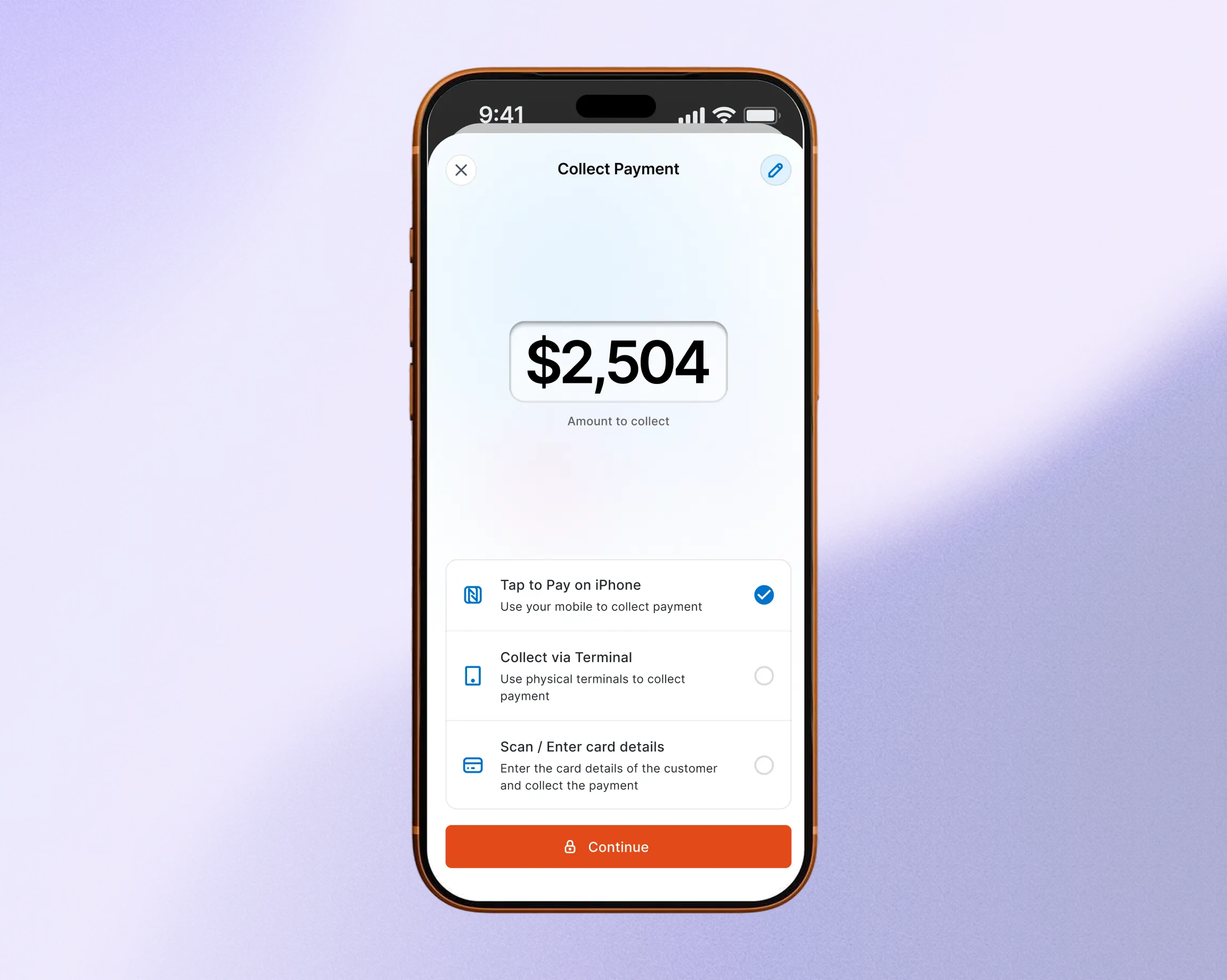Payments collected in the field