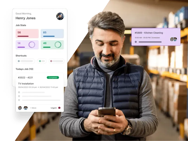 Best field service management app for businesses on mobile and tablet