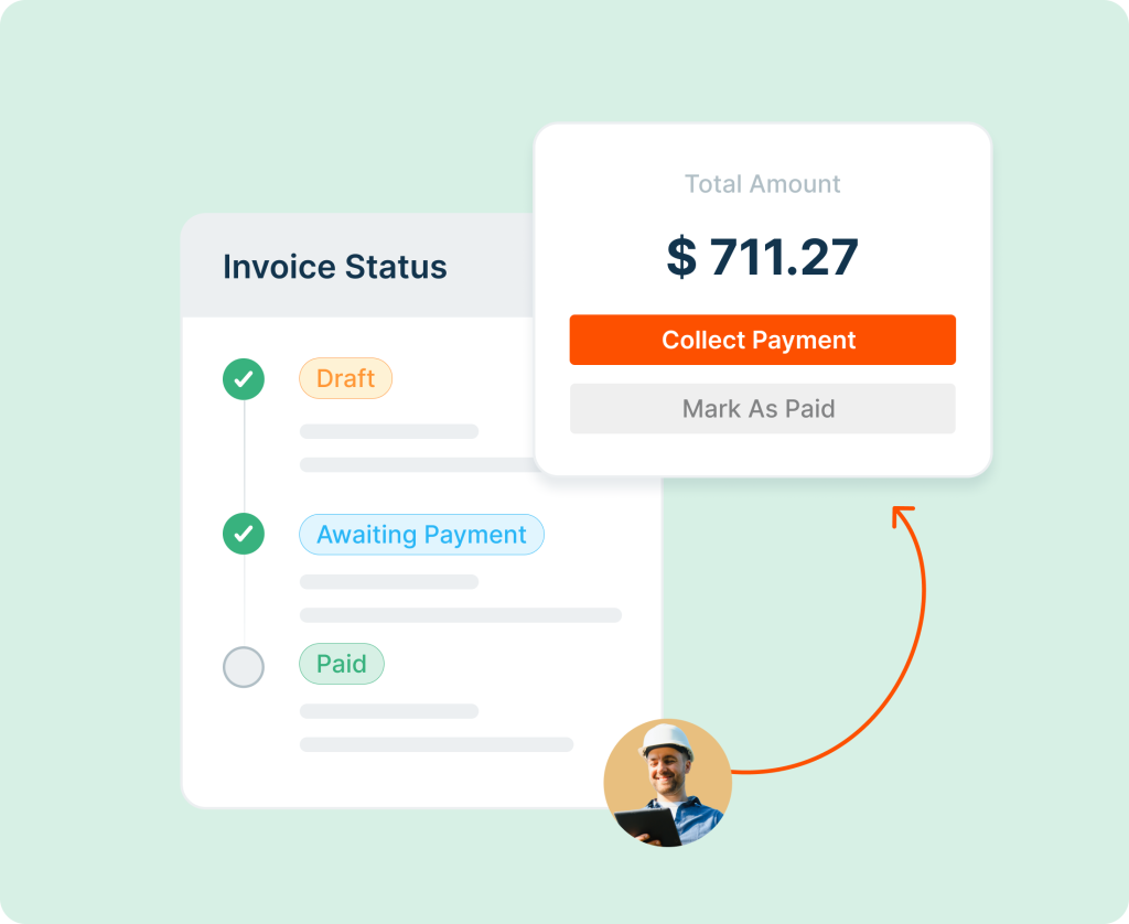 Automated accounting, invoicing, and payments for cleaning businesses