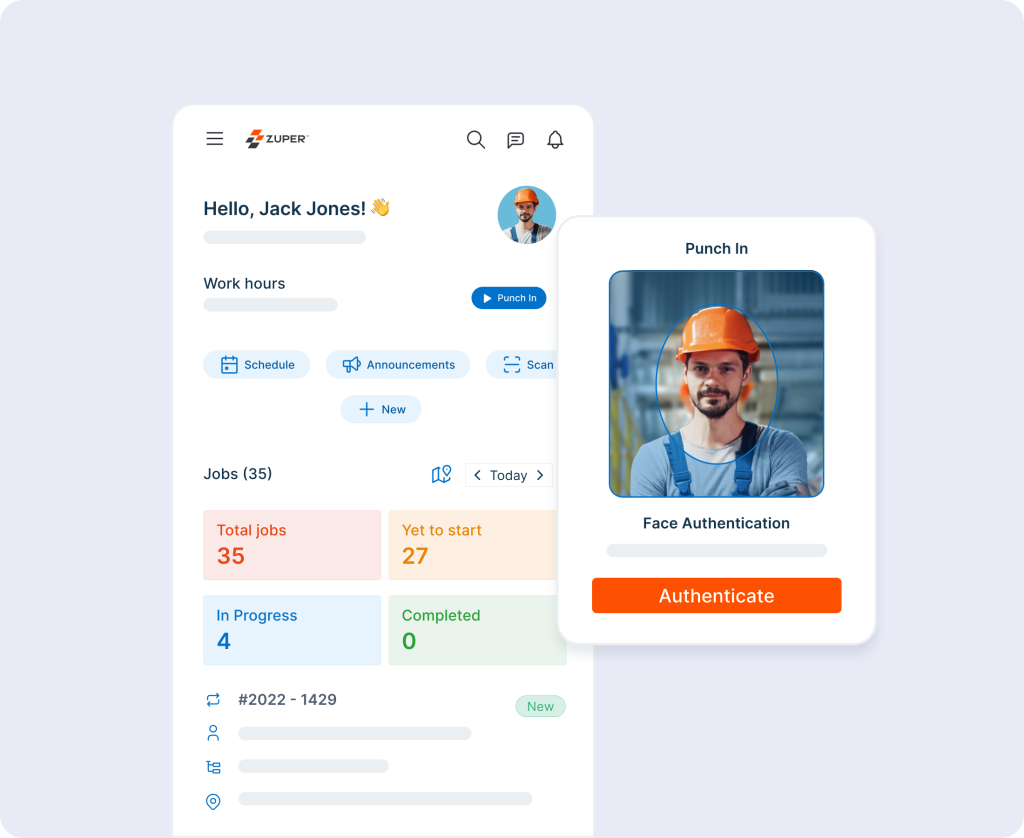 Best-in-class mobile app for cleaning technicians