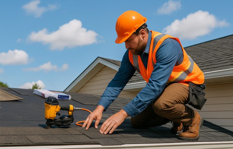 Roofing estimate software dashboard