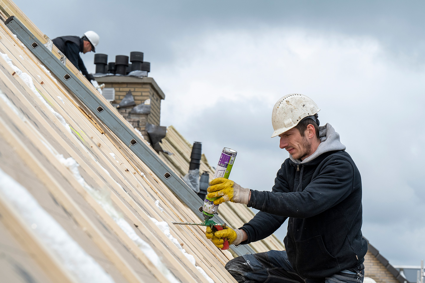 Roofing estimate software dashboard