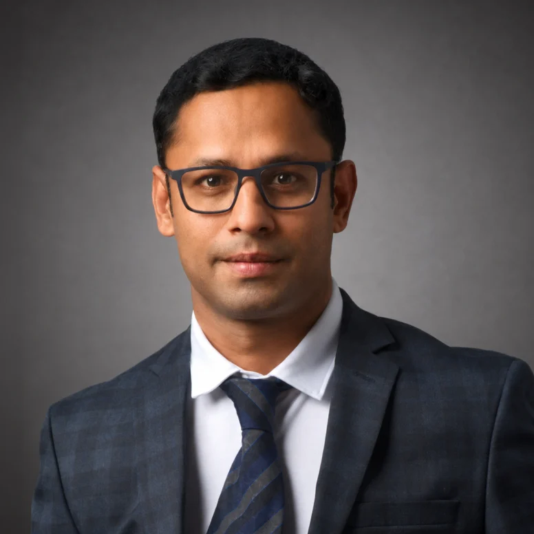 Portrait of Anand Subbaraj, CEO of Zuper