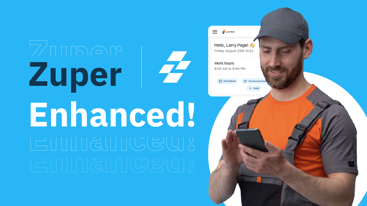 Zuper Enhanced with Offline Mode Streamlined Interface Comprehensive Zuper Enhanced with Offline Mode Streamlined Interface Comprehensive