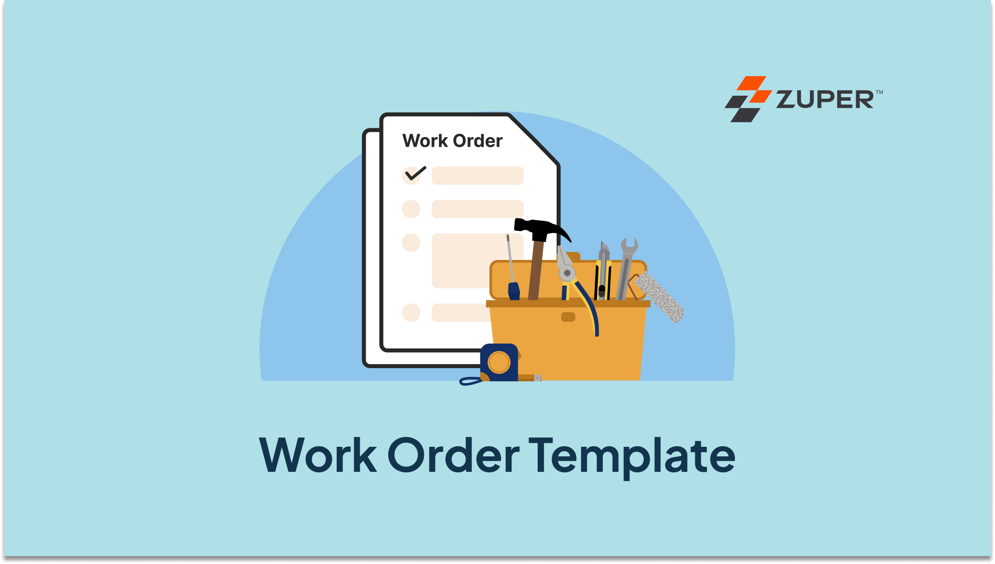 Field Service Management Template Checklists Zuper