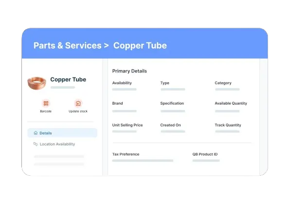 Zuper Inventory